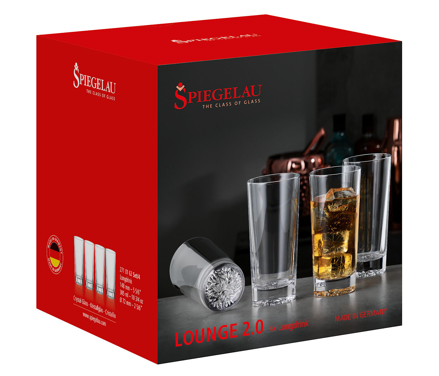 SPIEGELAU 2710162 LOUNGE 2.0 Longdrinkglas 4er Set – Bild 5