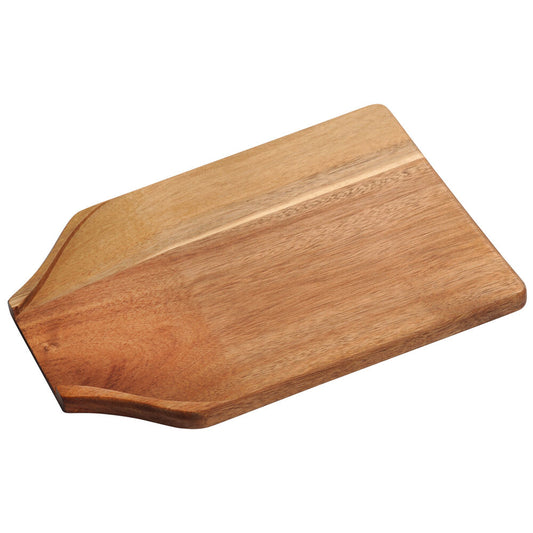 KESPER 28126 Schneidebrett mit Ablauf, Akazienholz, 36 x 25 x 2 cm / Schneidbrett