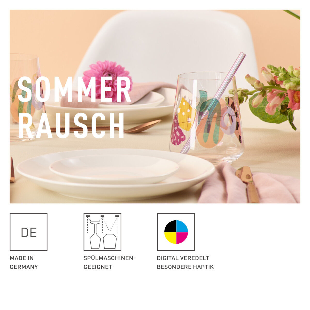 Ritzenhoff 2842001 Universalglas-Set #1, #2 SOMMERRAUSCH Alex Proba 2023