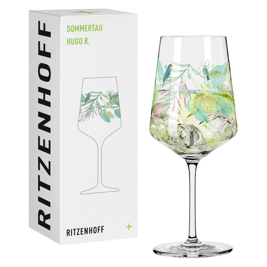 Ritzenhoff 2931017 Aperitifglas #17 SOMMERTAU HUGO von Anna D'Andrea 2024 in Geschenkbox