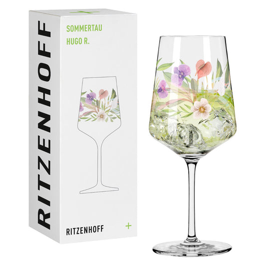 Ritzenhoff 2931018 Aperitifglas #18 SOMMERTAU HUGO von Anna D'Andrea 2024 in Geschenkbox