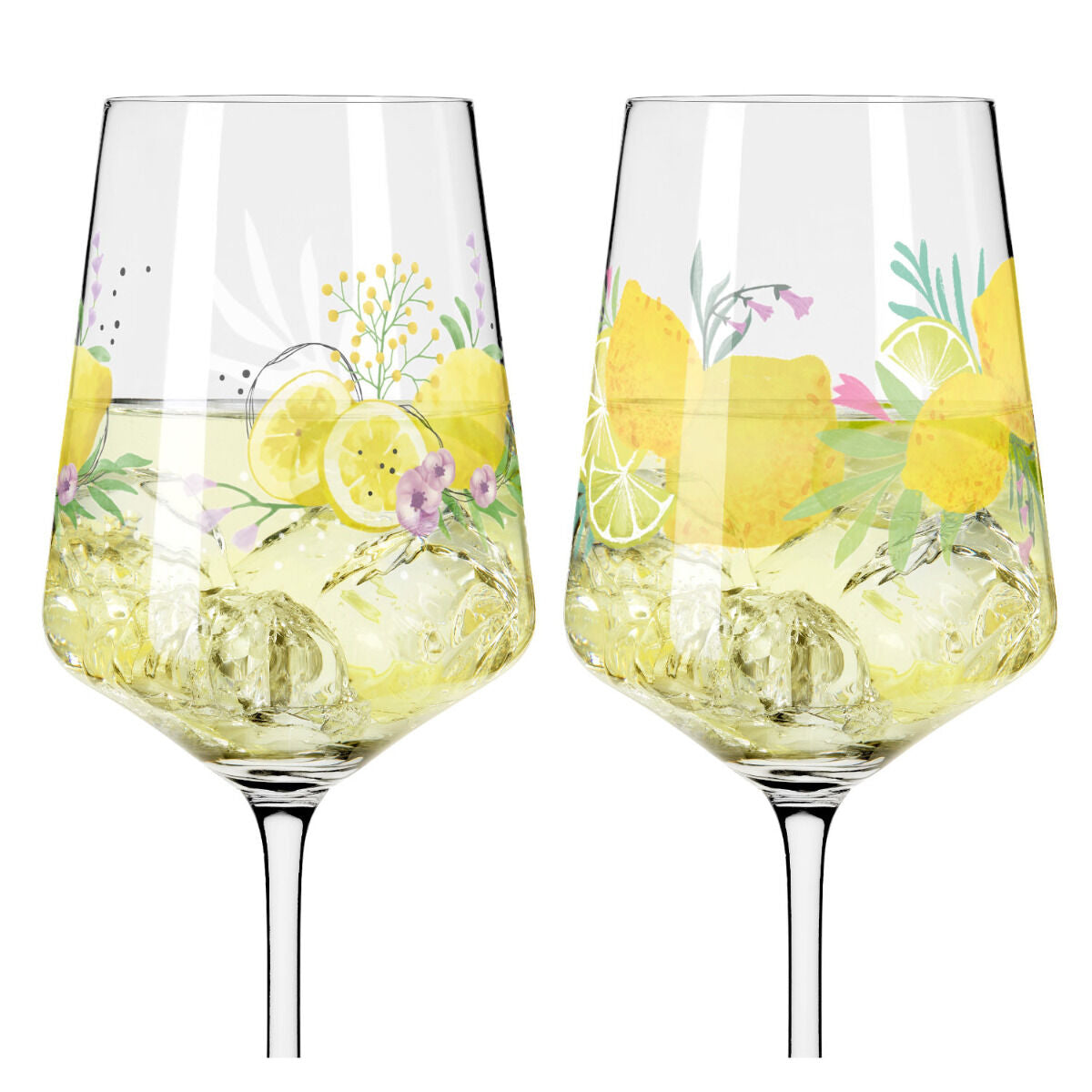 Ritzenhoff 2931020 Aperitifglas 2er Set #19, #20 SOMMERTAU Limoncello von A. Vasconcelos und C. Kordes 2024 in Geschenkbox