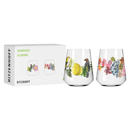 Ritzenhoff 2932001 Universalglas-Set #1, #2 SOMMERTAU Olaf Hajek 2023