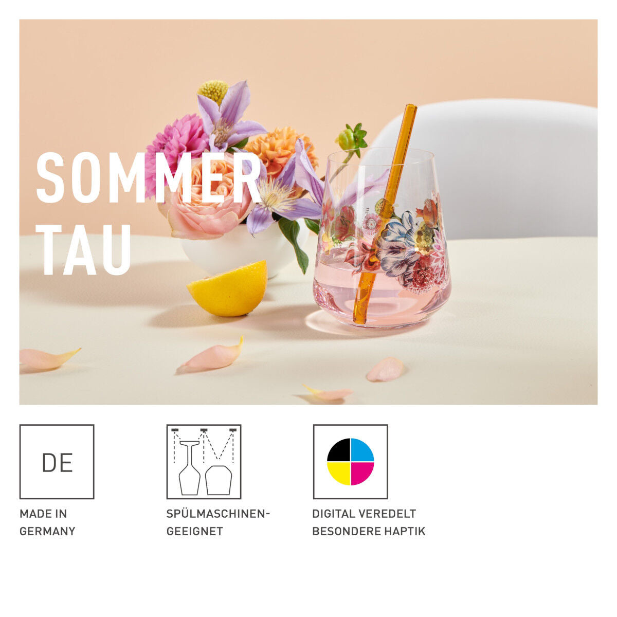 Ritzenhoff 2932001 Universalglas-Set #1, #2 SOMMERTAU Olaf Hajek 2023