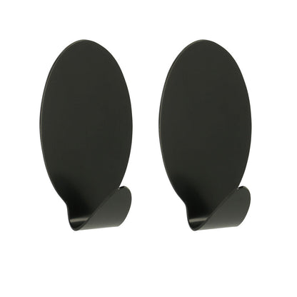 20 METALTEX 294502004 Hafthaken Jumbo, oval, Inox schwarz