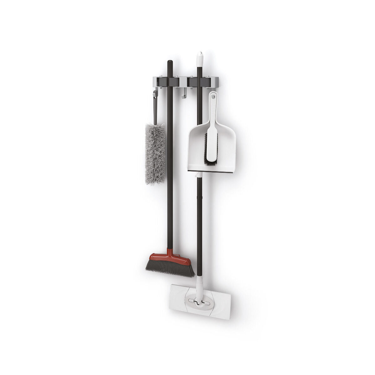 METALTEX 294900000 Hang-up 2 Klemmleiste für Besen / Hakenleiste