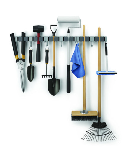 METALTEX 294904000 Hang-up 6 Klemmleiste für Besen, 3er Set / Hakenleiste