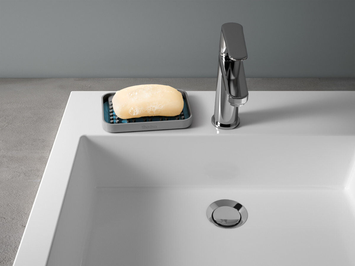 METALTEX 297019000 Gravity-Soap Seifenablage grau