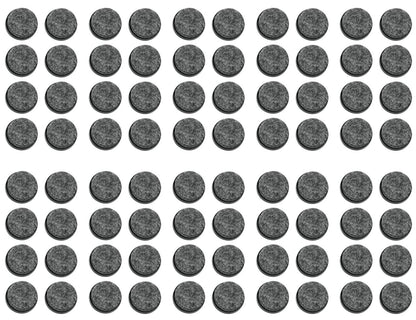 10erSET METALTEX 297216022 Stuhlnägel mit Filzunterseite / Stuhlgleiter / Parkettschoner