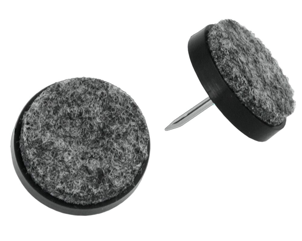 10erSET METALTEX 297216022 Stuhlnägel mit Filzunterseite / Stuhlgleiter / Parkettschoner