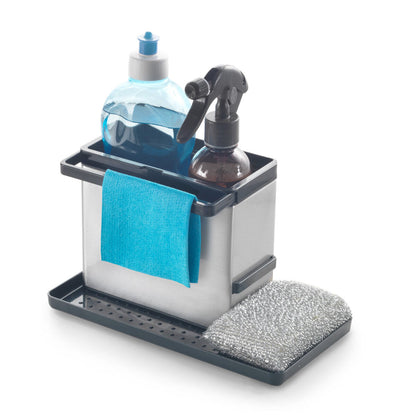 METALTEX 297430000 TidyTex Spülbecken-Organizer Inox 24 x 13 x 14 cm