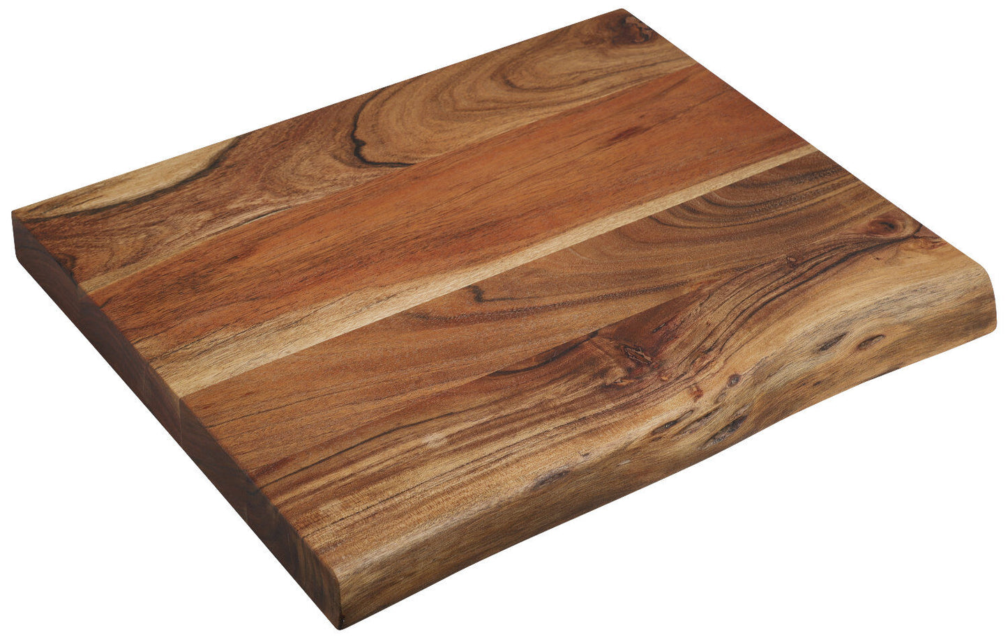 KESPER 2975113 Tranchierbrett 48 x 40 x 4 cm aus Akazienholz / Schneidebrett