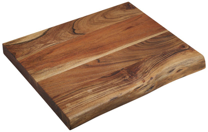 KESPER 2975113 Tranchierbrett 48 x 40 x 4 cm aus Akazienholz / Schneidebrett