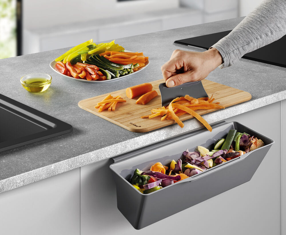 METALTEX Clean-Tex Auffangschale für Küchenabfälle / Auffangbox / Bio-Box