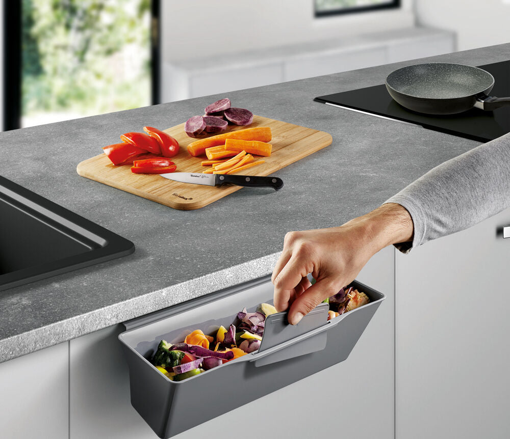 METALTEX Clean-Tex Auffangschale für Küchenabfälle / Auffangbox / Bio-Box