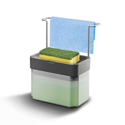 METALTEX 297529000 Sponge-Tex Seifenspender grau