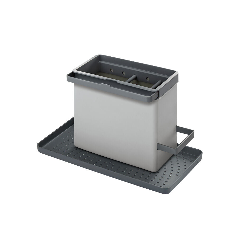 METALTEX TidyTex Spülbecken-Organizer grau 24 x 13 x 14 cm aus Kunststoff