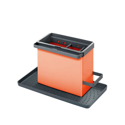 METALTEX 297530006 TidyTex Spülbecken-Organizer orange 24 x 13 x 14 cm aus Kunststoff