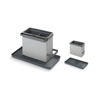 METALTEX TidyTex Spülbecken-Organizer grau 24 x 13 x 14 cm aus Kunststoff