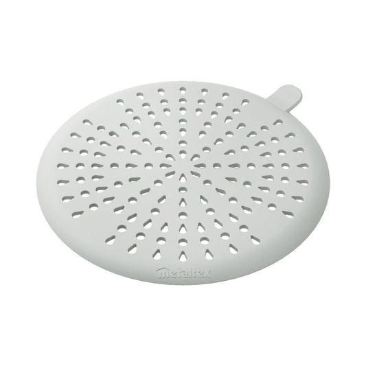 METALTEX 297559000 Universal Abfluss-Sieb Ø 12 x 0,5 cm aus Gummi / Haarsieb / Spülenzubehör