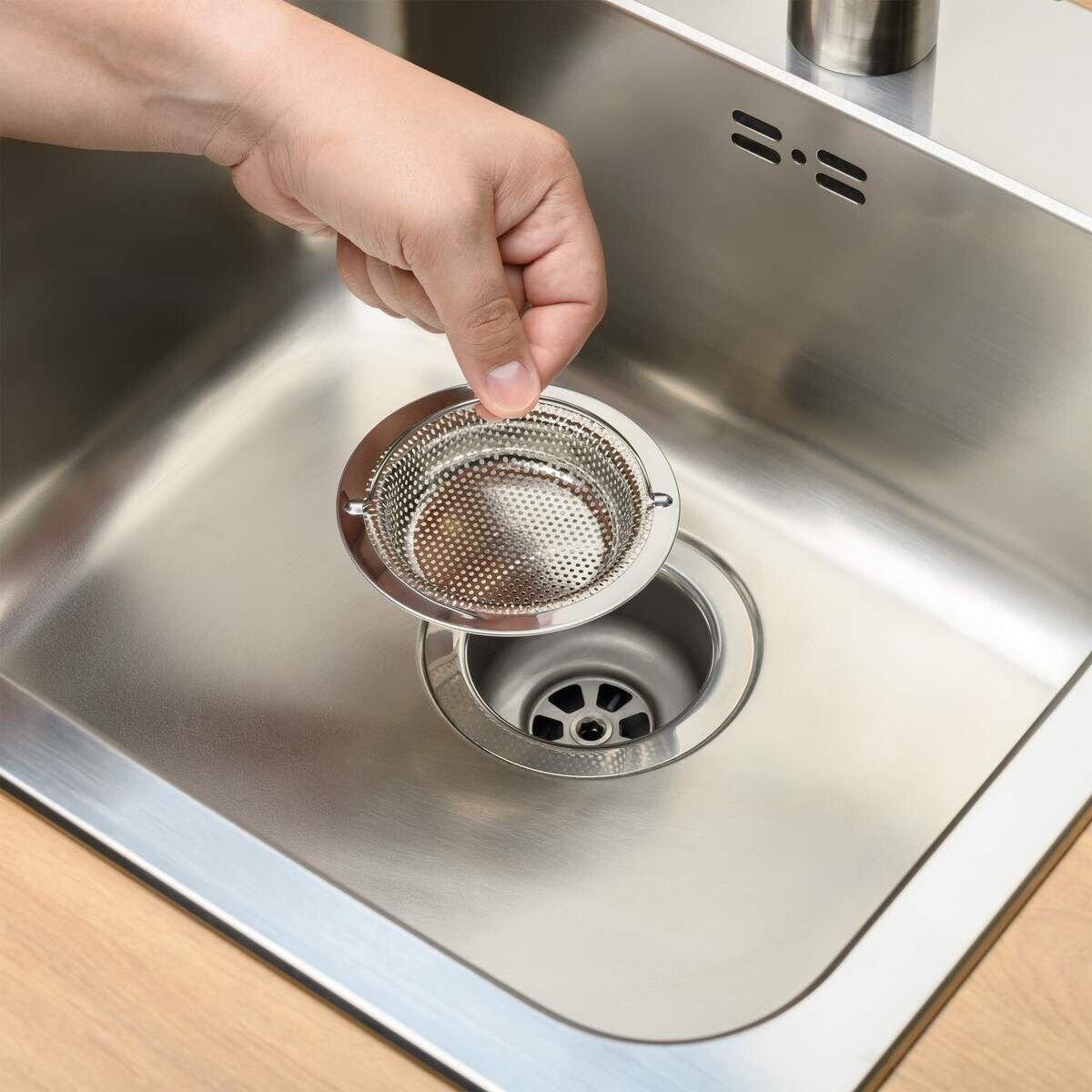METALTEX 297577000 Abfluss-Sieb 11,3 cm, Inox