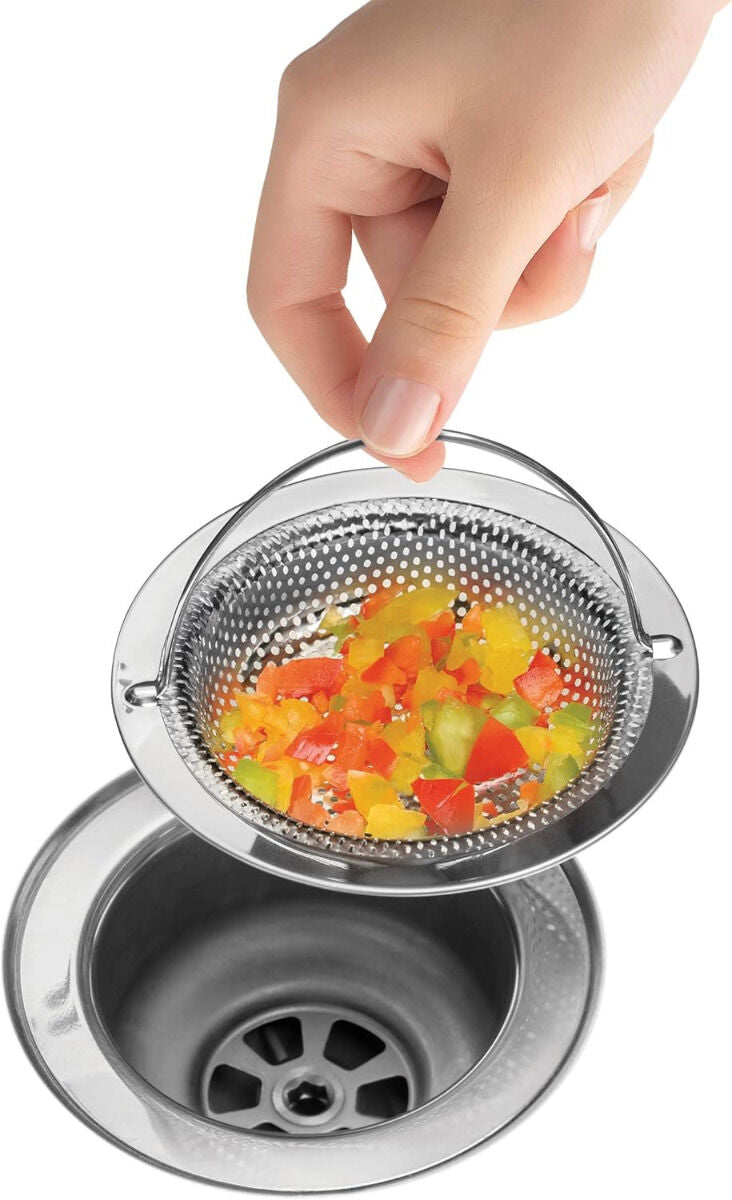 METALTEX 297577000 Abfluss-Sieb 11,3 cm, Inox