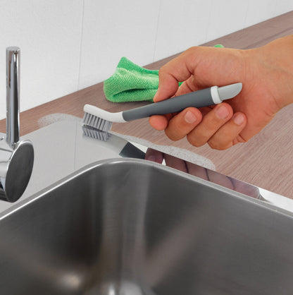 Metaltex 297606000 2-in-1 Fugenbürste und Schaber