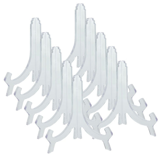 10er SET METALTEX 299110 Tellerständer / Dekorationsständer klein, 10 cm, Acryl