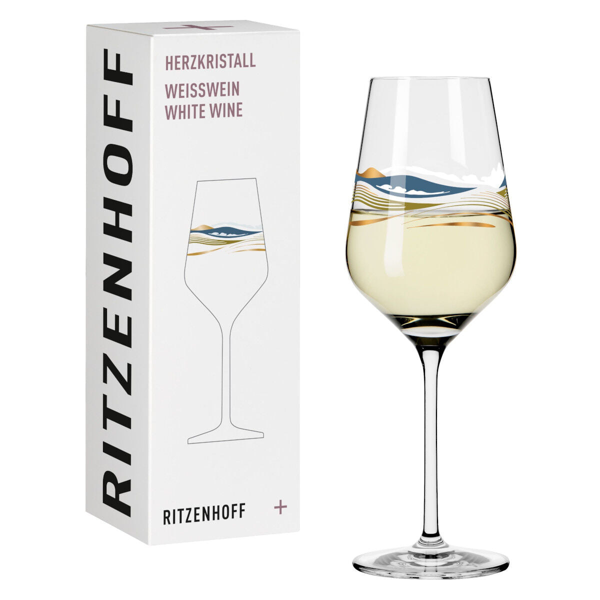 Ritzenhoff 3011007 Weißweinglas #7 HERZKRISTALL Aurélie Girod 2022
