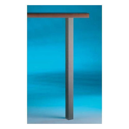 Vierkantfuß KRETA Aluminum / Tradur / Stützfuß / Möbelfüße / Tischbeine – Bild 2