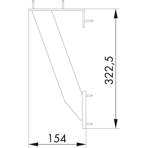 Barstütze TYP 45 / Tradur / Küchenkonsole / Thekenkonsole / Konsole / Barkonsole – Bild 2