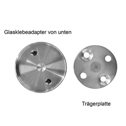 Glasklebeadapter für Konsole TYP KORFU 1 und KORFU 2 / Tradur / Glasadapterscheibe für Barkonsole – Bild 2