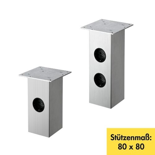 Barkonsole Rhodos 2 / Tradur / Küchenkonsole / Thekenkonsole / Konsole / Vierkantkonsole
