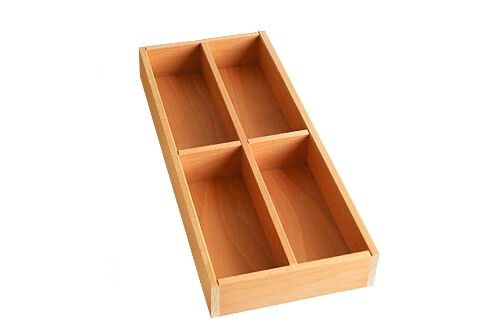 Besteckeinsatz 30er Schubl. B 218 x T 472 mm passend für BLUM Legra 19 mm Schubladen