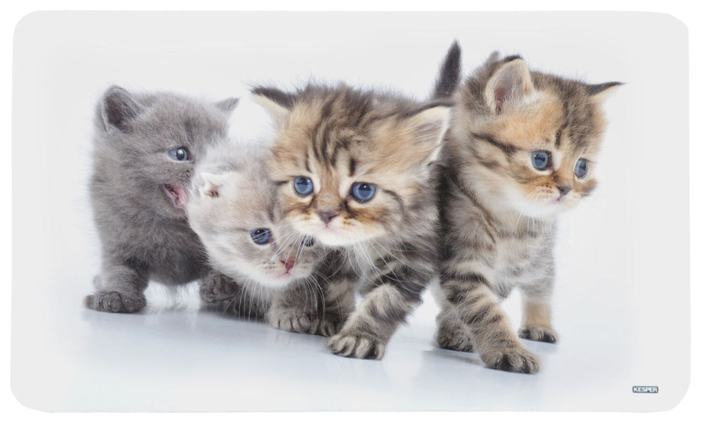 Kesper 31220 Frühstücksbrettchen KATZE aus Melamin / Stullenbrett / Brotbrett