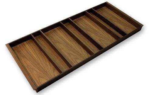 Mehrzweckeinsatz NUSSBAUM 120er Schubl. B 1098 x T 472 mm passend für Hettich ComfortLine 19 mm Schubladen