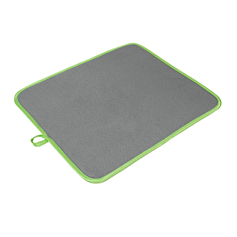 METALTEX SofTex 45 x 40 cm - Microfaser Abtropfmatte grau/grün