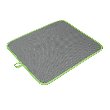 METALTEX SofTex 45 x 40 cm - Microfaser Abtropfmatte grau/grün