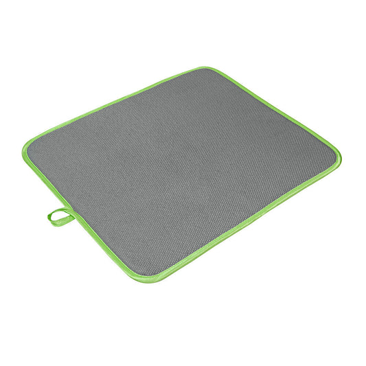 METALTEX SofTex 45 x 40 cm - Microfaser Abtropfmatte grau/grün