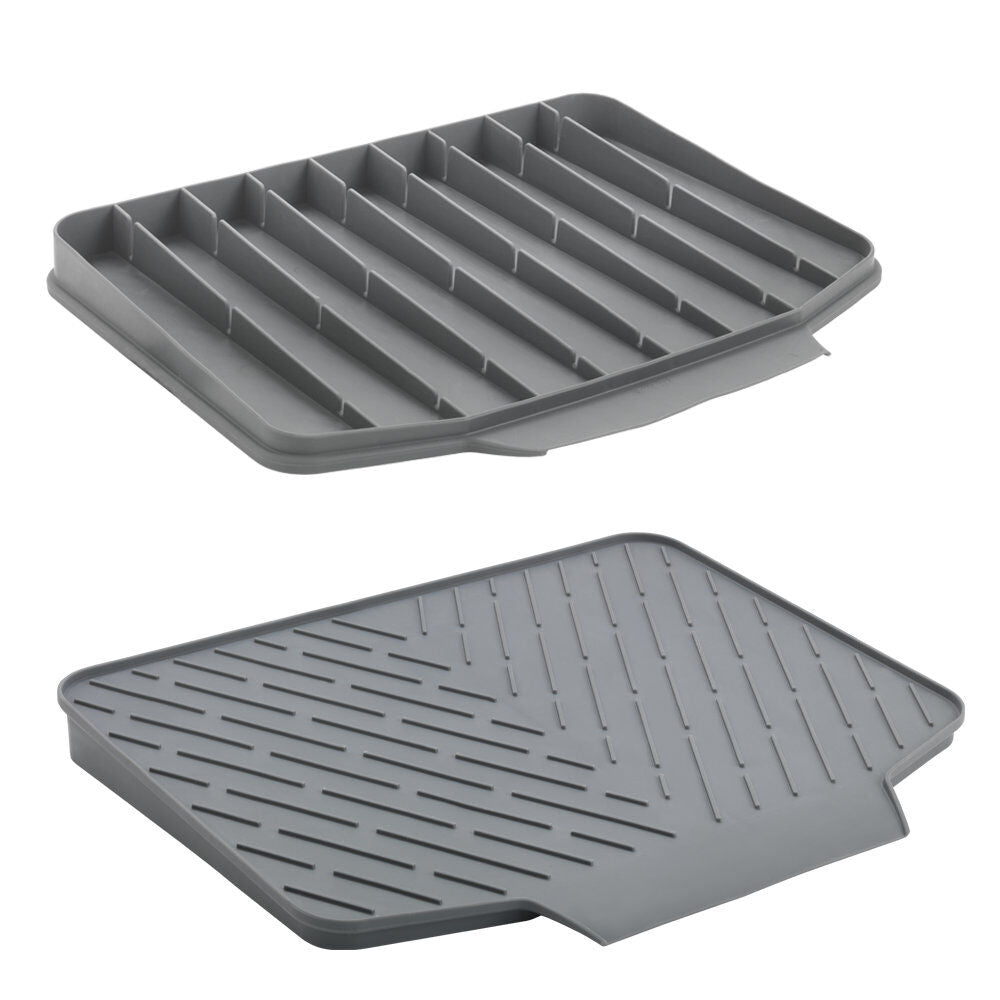 Metaltex 320495000 Gravity-Duo Abtropfmatte 40 x 33 cm, Gummi