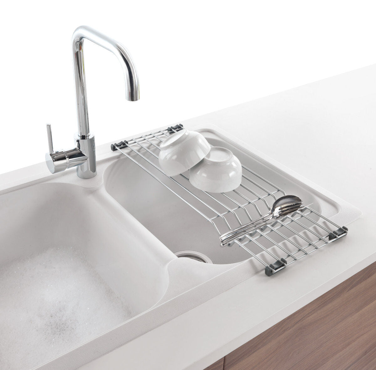 METALTEX 322054000 Sink-Tex Abtropfgitter für Spülen, PolyTherm