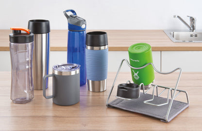METALTEX 323012000 Drymug-2 Abtropfgestell für 2 Becher, PolyTherm