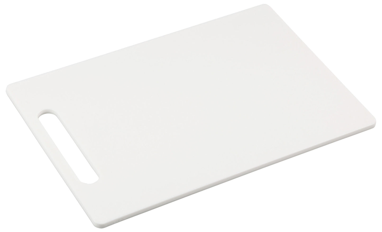 KESPER 32560 Schneidebrett aus PP-Kunststoff, weiß, 37 x 25 x 0,8 cm