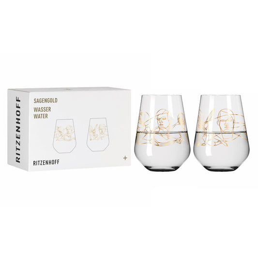 Ritzenhoff 3421001 Wasser 2er-Set 001 SAGENGOLD Burkhard Neie 2022