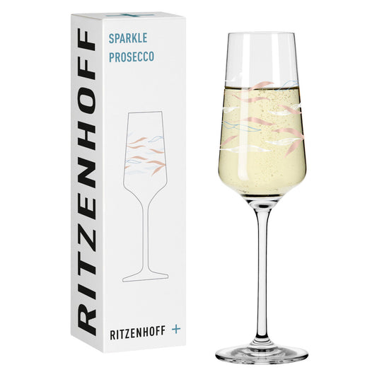 Ritzenhoff 3441004 Proseccoglas #10 SPARKLE Ana Vasconcelos 2023 in Geschenkbox