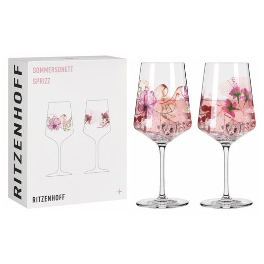 Ritzenhoff 3461004 Aperitifglas 2er-Set 004 SOMMERSONETT Doro von Rüden,  Sonja Eikler 2022