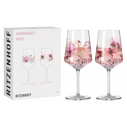 Ritzenhoff 3461004 Aperitifglas 2er-Set 004 SOMMERSONETT Doro von Rüden,  Sonja Eikler 2022