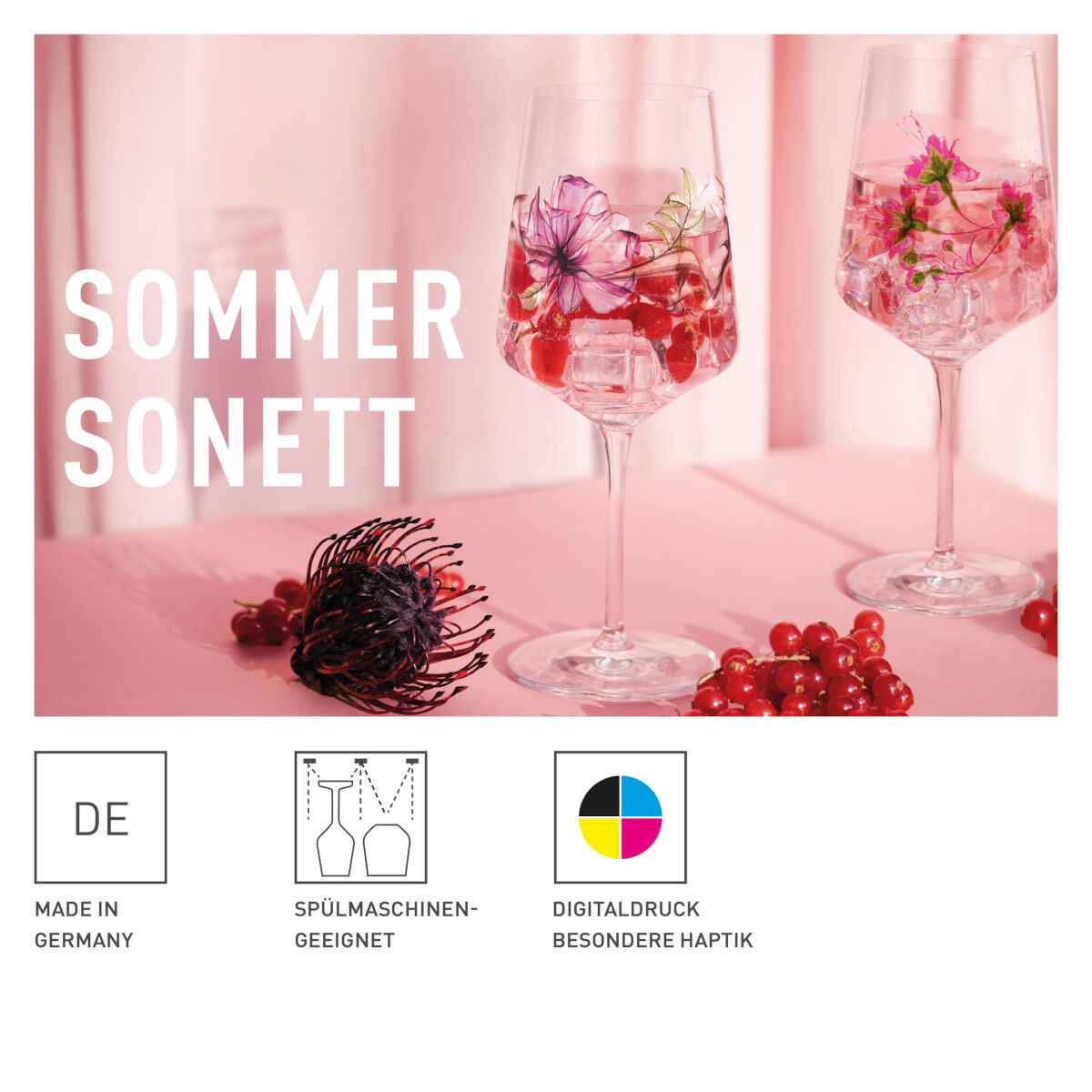 Ritzenhoff 3461004 Aperitifglas 2er-Set 004 SOMMERSONETT Doro von Rüden,  Sonja Eikler 2022