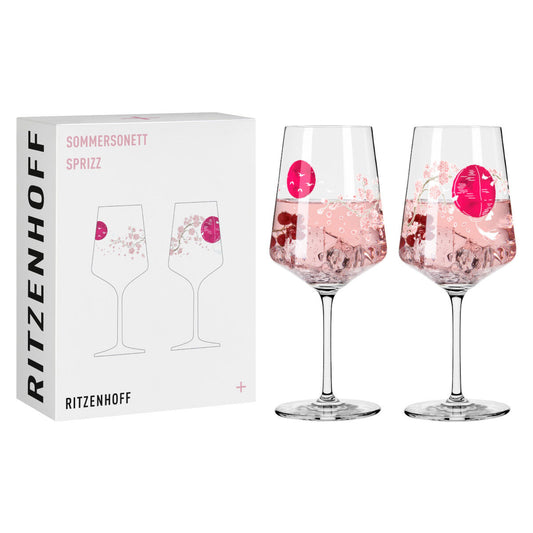 Ritzenhoff 3461007 Aperitifglas-Set #13, #14 SOMMERSONETT Melina Sparschu 2023