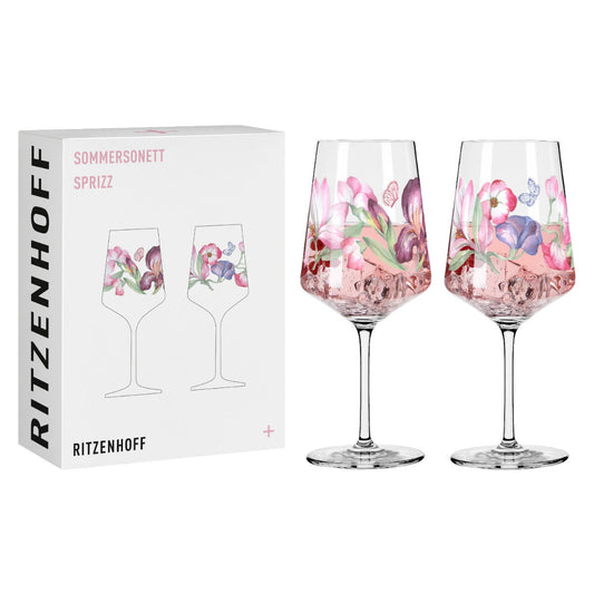 Ritzenhoff 3461008 Aperitifglas-Set #15, #16 SOMMERSONETT Sprizz Dominique Tage 2024